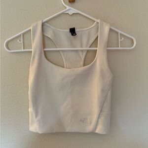 The North Face Cream Crop Top
